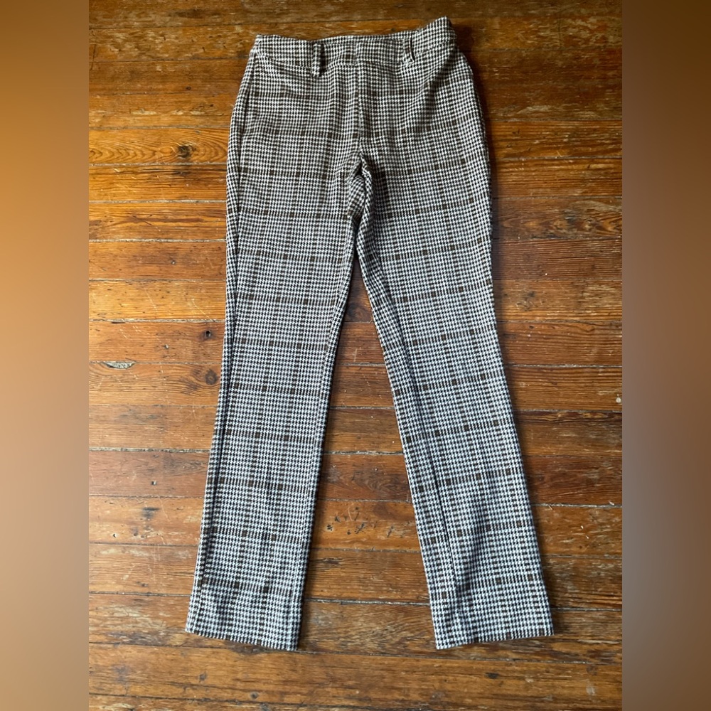 Free People check pants